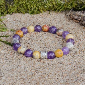 Pulsera de Lazo Loco y Amatista