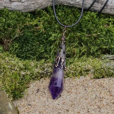 Colgante de Cetro de Amatista