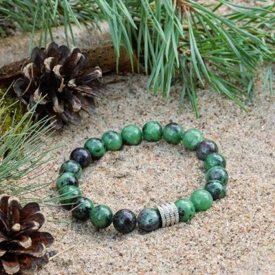 Pulsera de Aniolita (Zoesita)