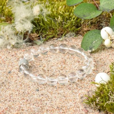 Pulsera de Cuarzo Cristal de Roca