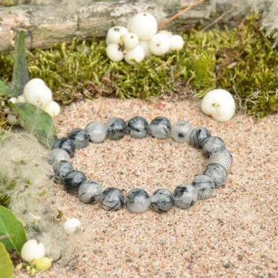 Pulsera de Cuarzo Turmalinado