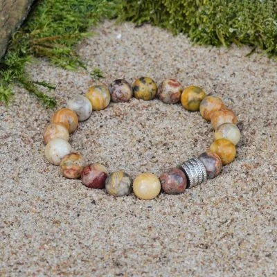 Pulsera de Ágata de Encaje